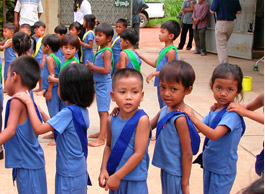 Children who participated in athletic